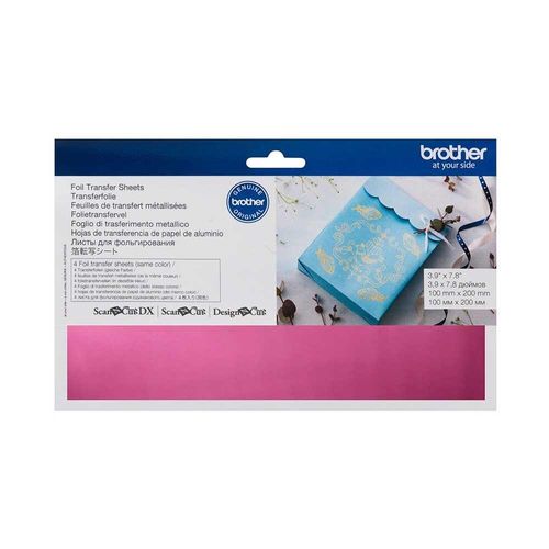 Brother ScanNCut Pink Foil Transfer Sheets