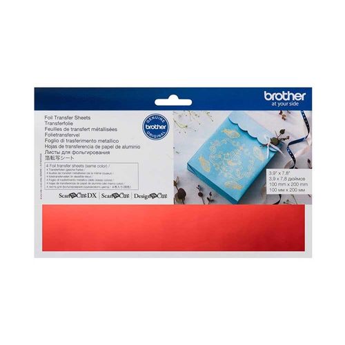Brother ScanNCut Red Foil Transfer Sheets