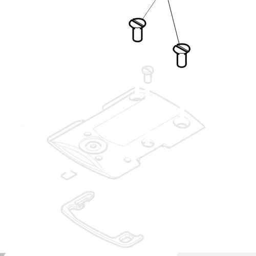Brother VR / PR Series Needle Plate Screws
