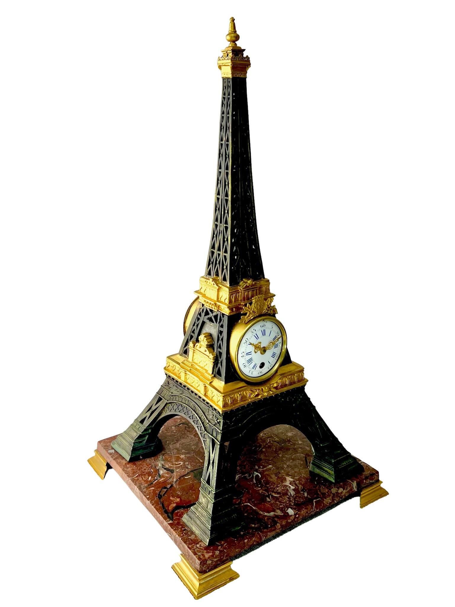 Eiffel Tower Mantel Clock