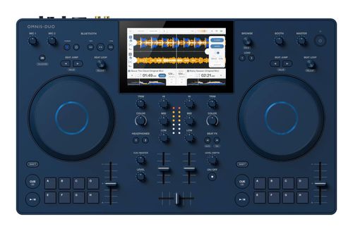 AlphaTheta OMNIS-DUO Portable All-In-One DJ System top
