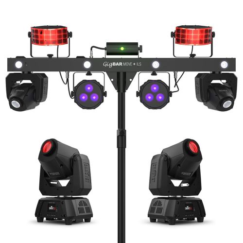 Chauvet DJ GigBAR Move + ILS & Intimidator Spot 160 ILS