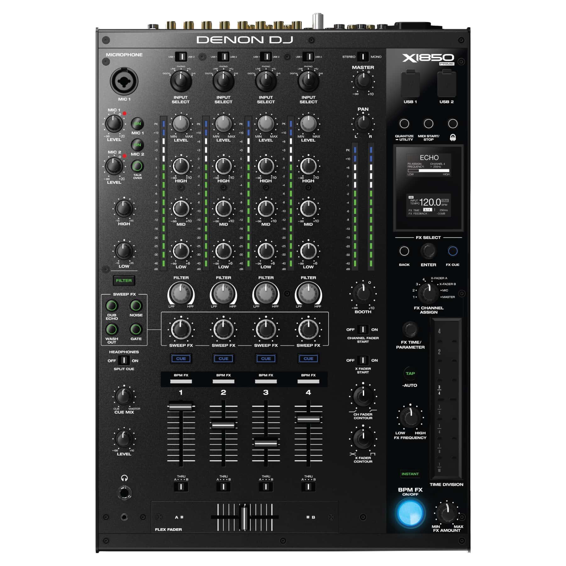 Denon DJ Ultimate SC6000 & X1850 PRIME Package