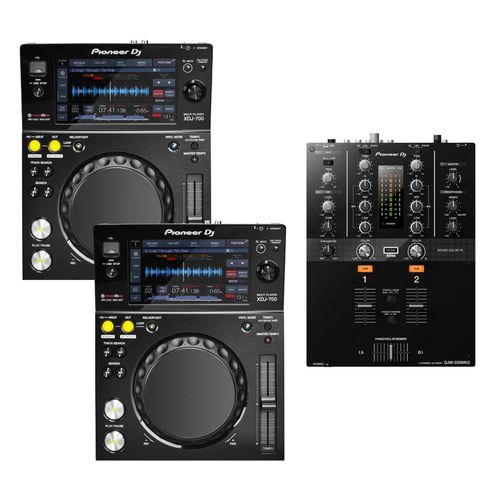 Pioneer DJ XDJ-700 & DJM-250MK2 Package
