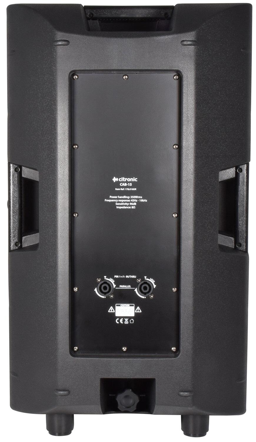 Citronic CAB-15 Passive Speaker rear