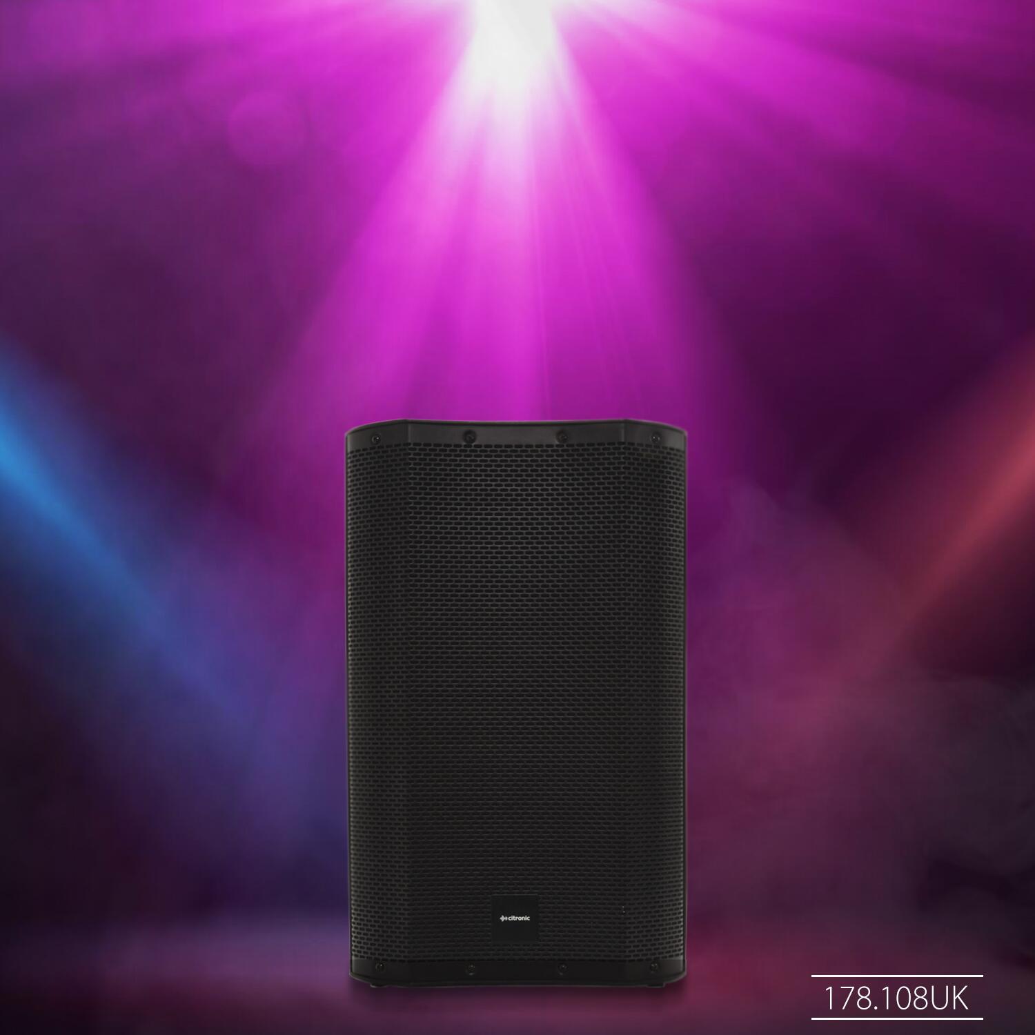 Citronic CASA-8 Passive 8" Full Range PA Cabinet hero shot