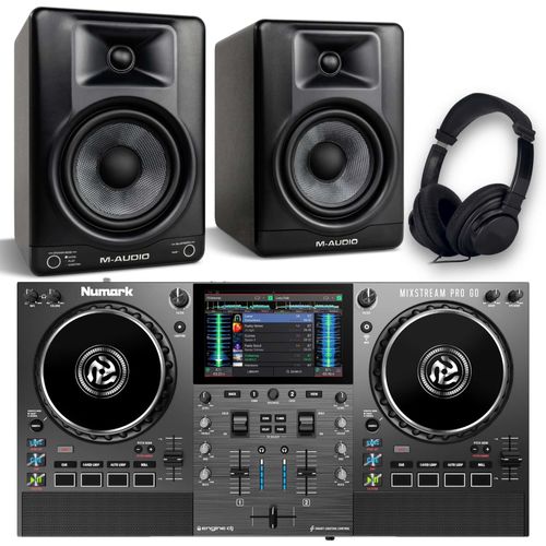 Numark Mixstream Pro Go & BX5 BT Bundle