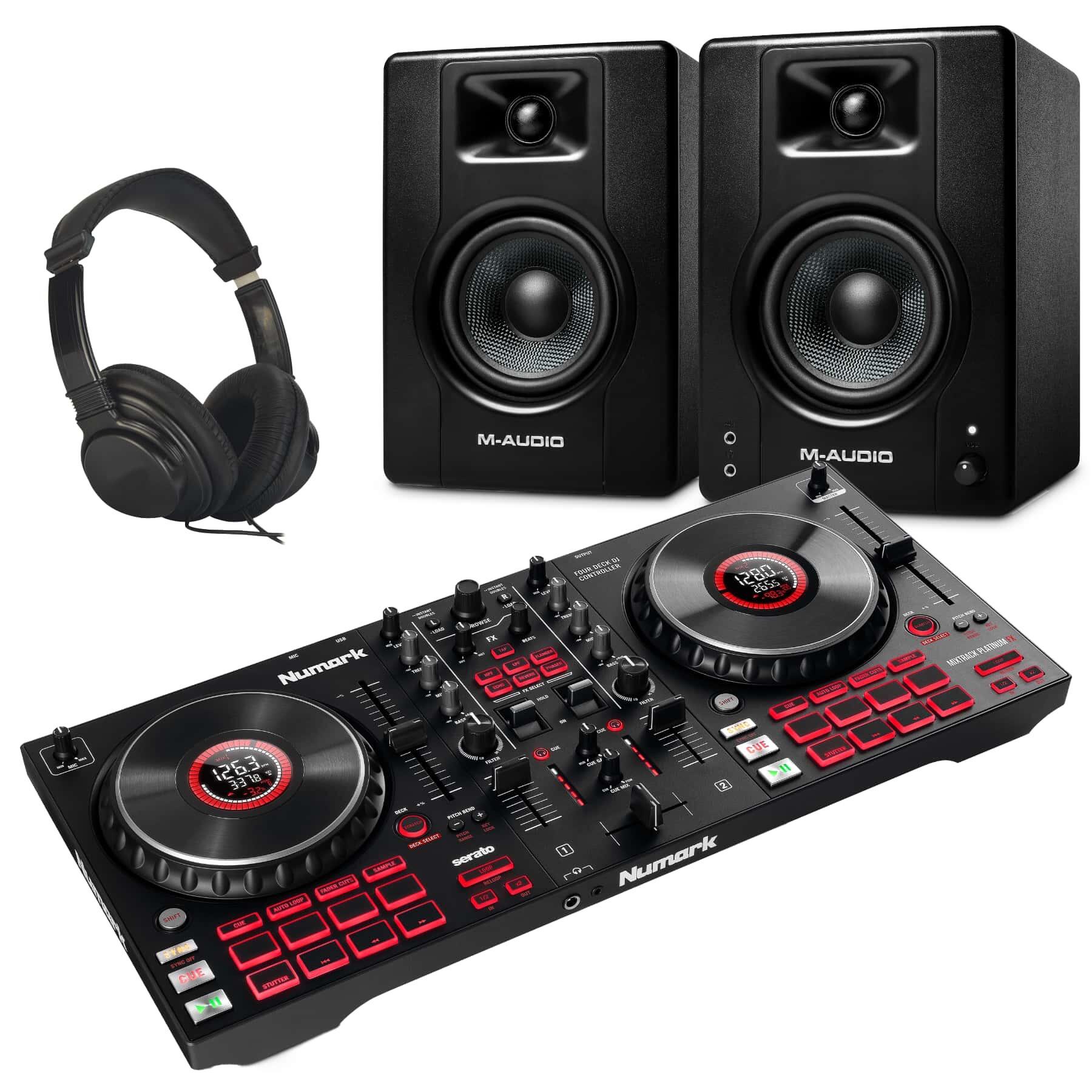 Numark Mixtrack Platinum FX & BX4 Package