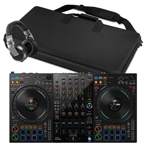 DDJ-FLX2 & Pioneer DJ DM-40D DJ Bundle - Use your Phone or Laptop