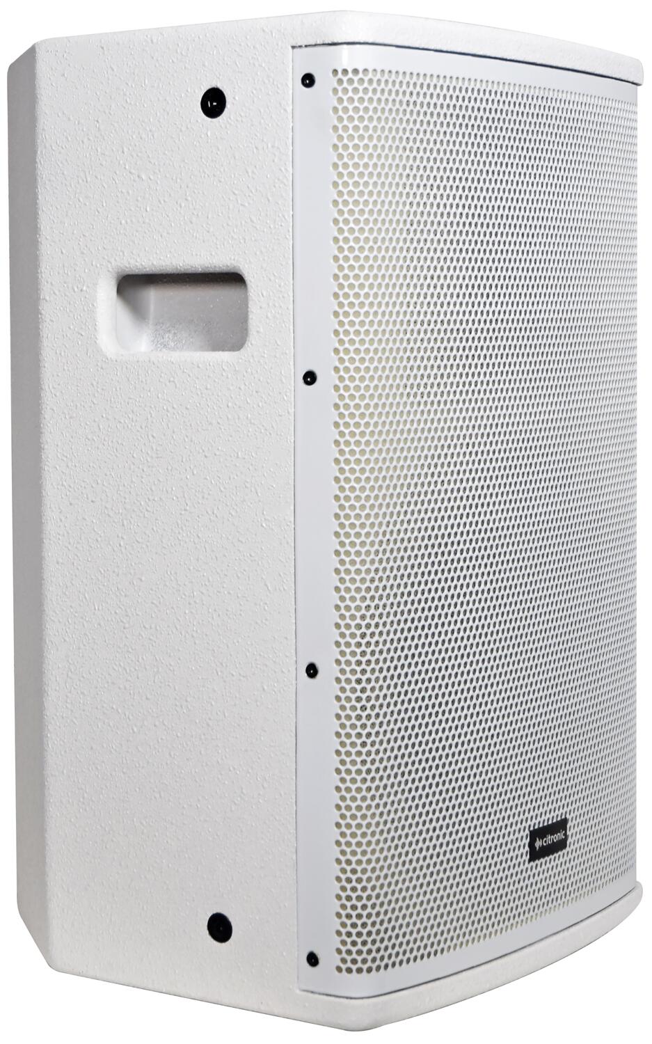 Citronic CUBA-10AW Active Full-Range speaker side angle