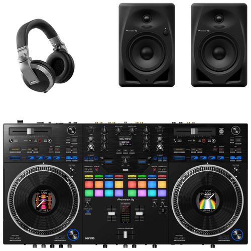 Pioneer DJ DDJ-FLX10 & DM-40D Bundle