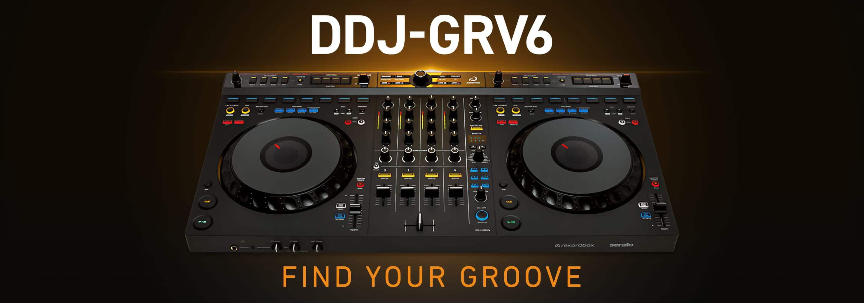DDJ-GRV6 4-Channel Performance DJ Controller
