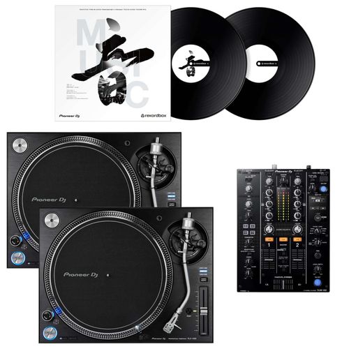 Pioneer DJ PLX-500 & DJM-250MK2 Package
