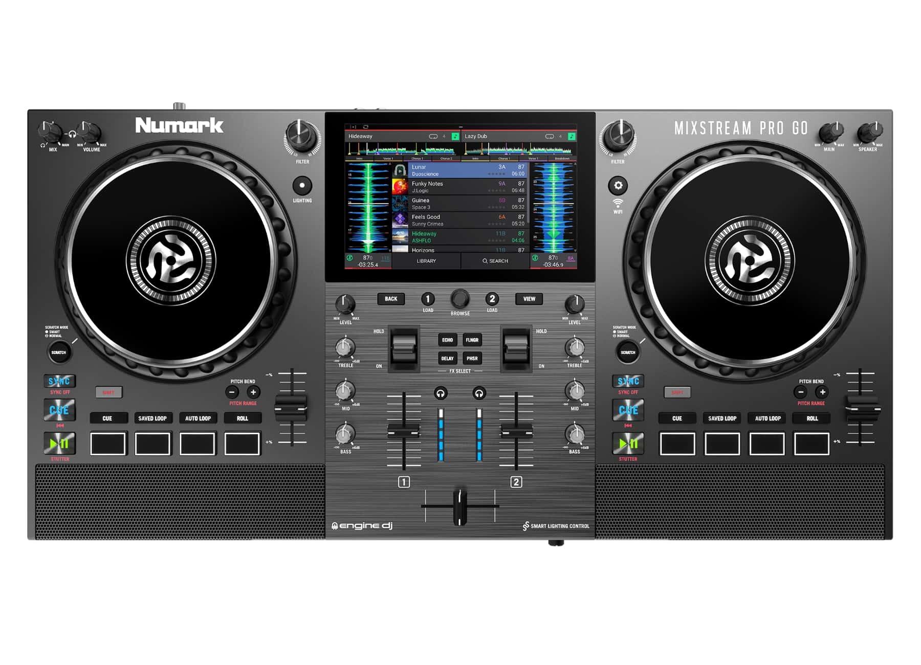 Numark Mixstream Pro Go top