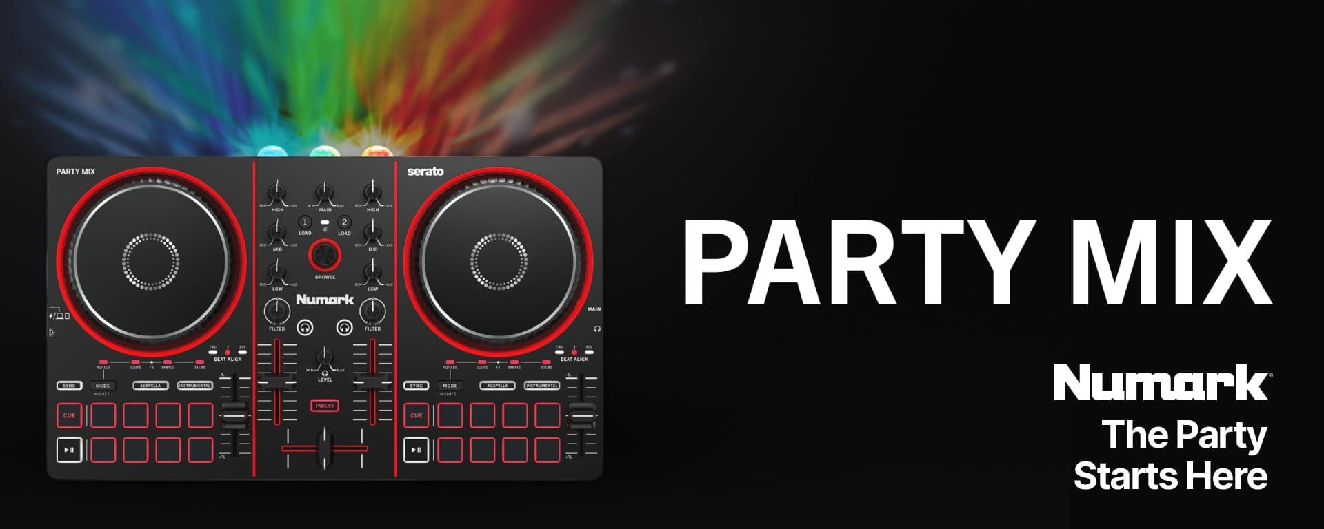 Numark Party Mix III banner