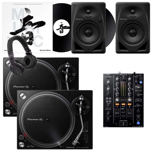 Pioneer DJ PLX-500 & DJM-S5 Package