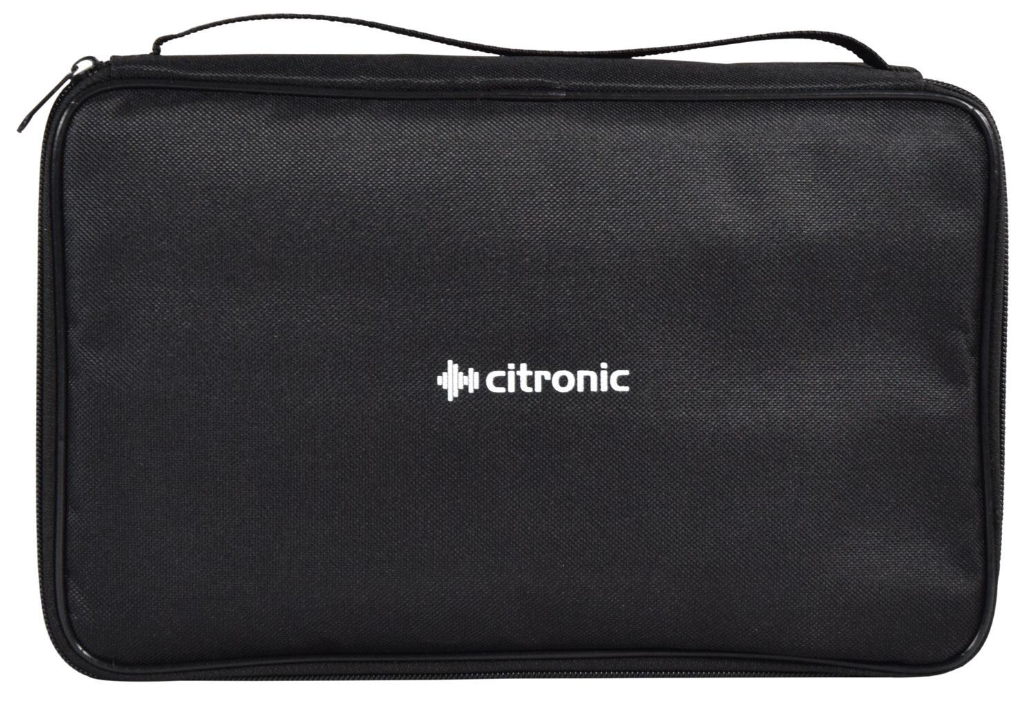 Citronic CMA-10 Compact Mixer with DSP FX and BT/USB padded bag