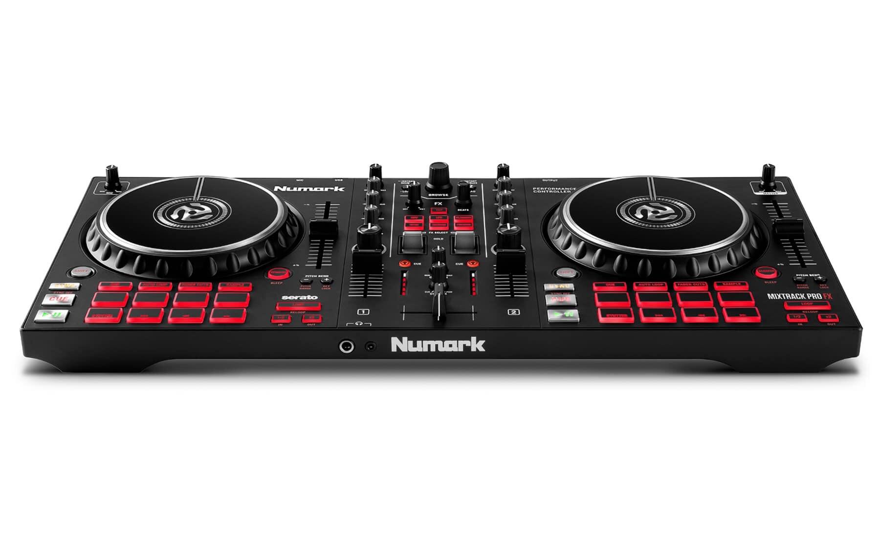 Numark Mixtrack Pro FX front angle