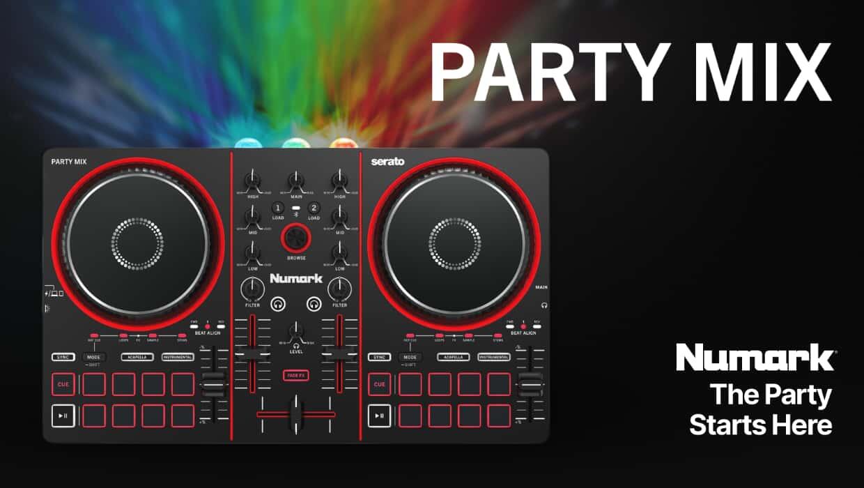Numark Party Mix III banner