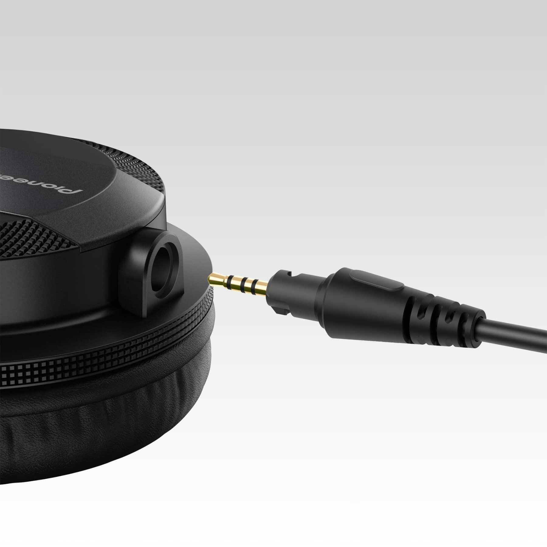 Pioneer DJ HDJ-CUE1 DJ Headphones plug
