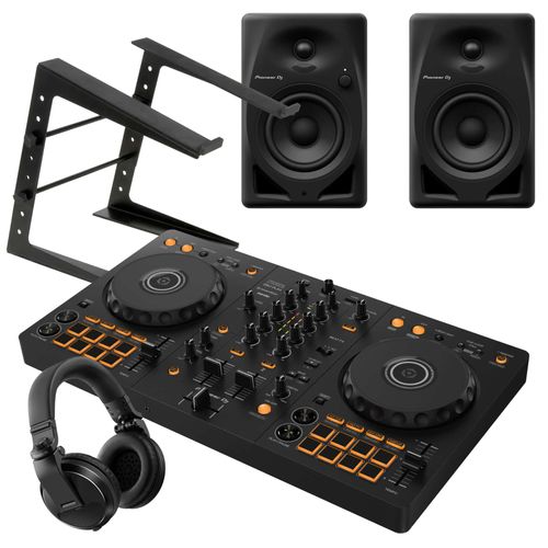 Pioneer DJ DDJ-FLX4 & DM-40D Package
