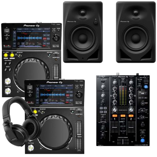 Pioneer DJ XDJ-700 & DJM-250MK2 Package