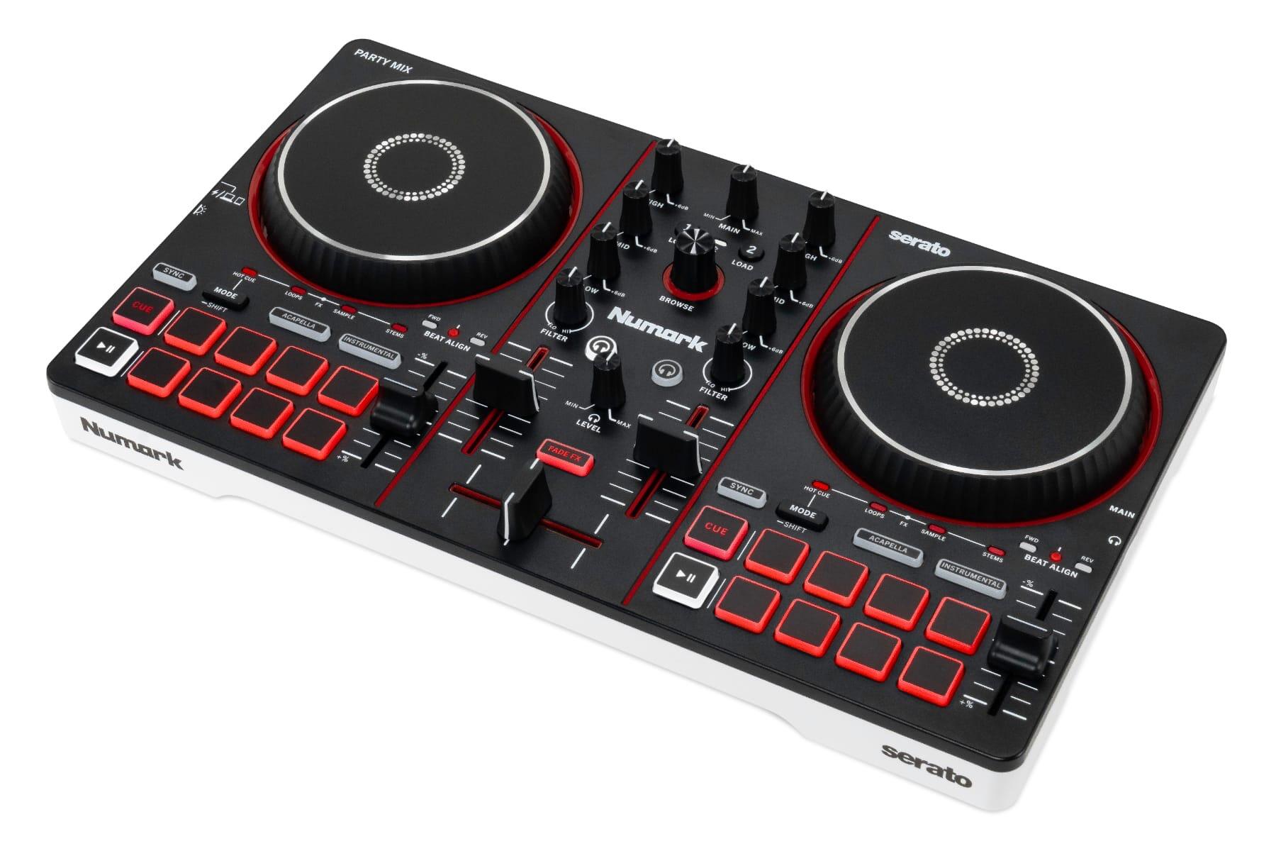 Numark Party Mix III DJ Controller angle right