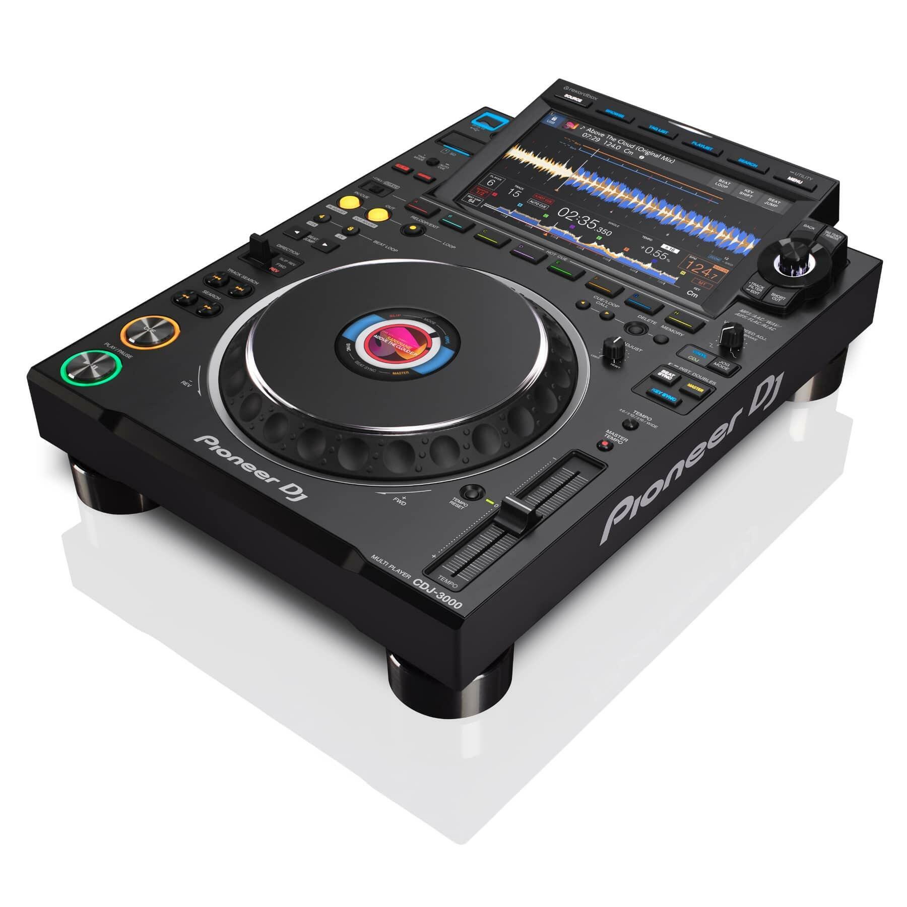 Pioneer DJ CDJ-3000 Professional Media Player angle