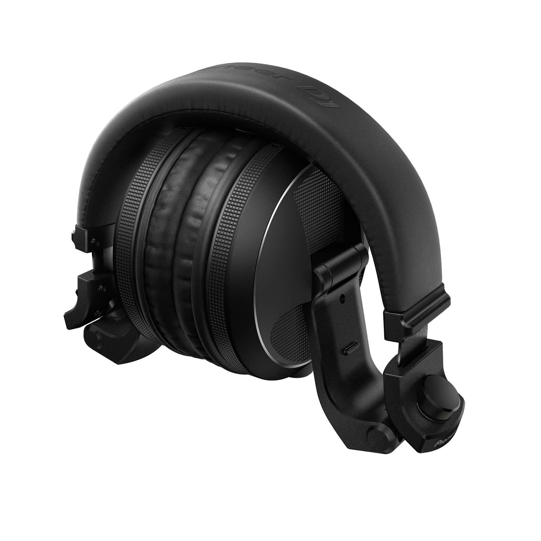 Pioneer DJ HDJ-X5-K Over-Ear DJ Headphones folded