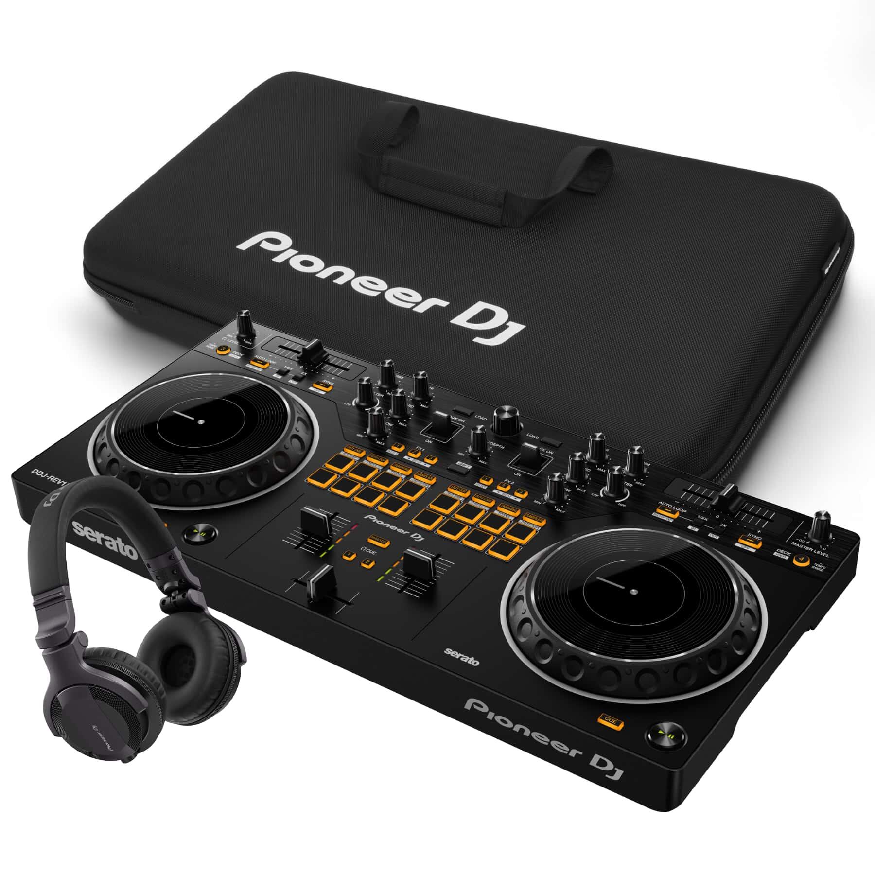 Pioneer DJ DDJ-REV1 & HDJ-CUE1 Package