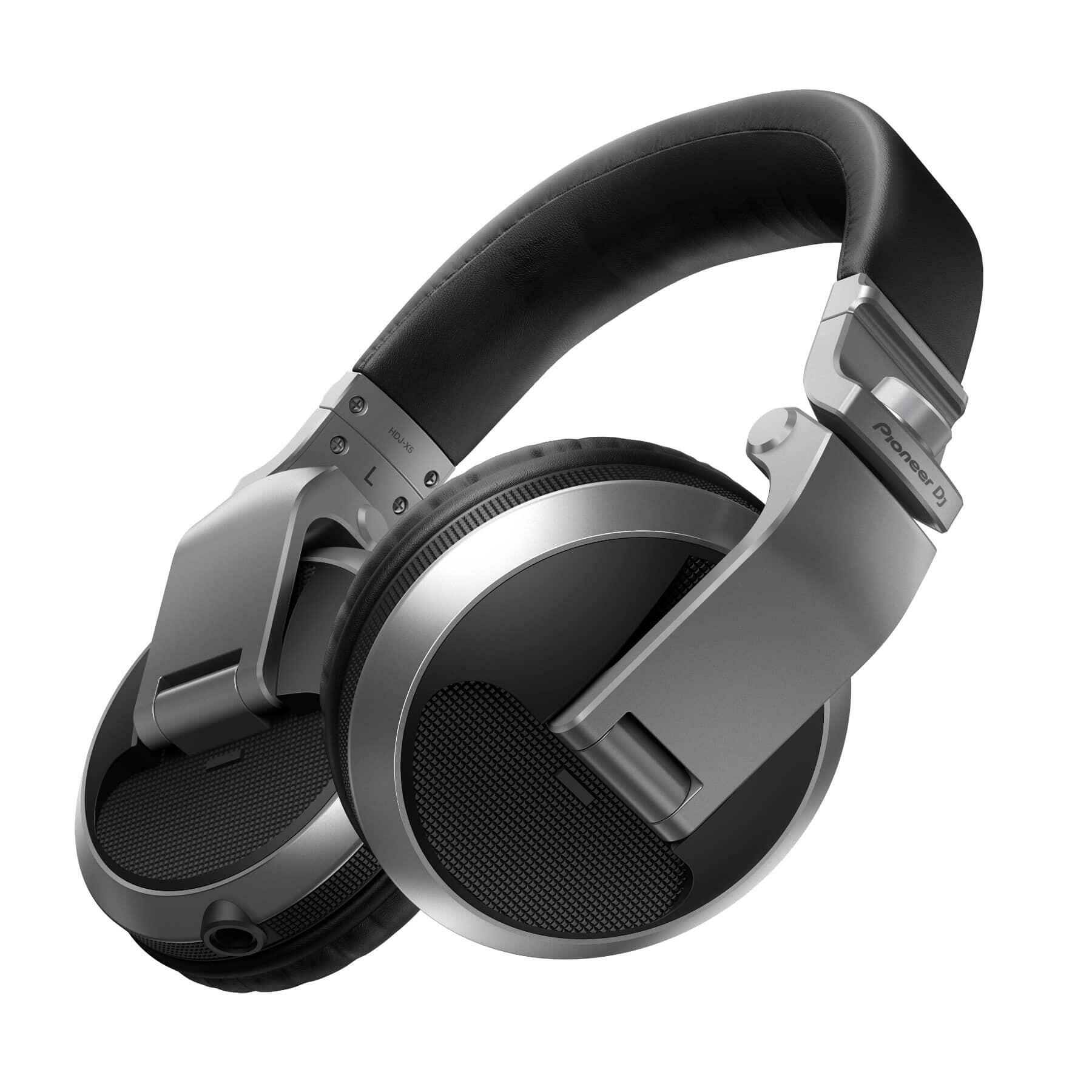 Pioneer DJ HDJ-X5-S Over-Ear DJ Headphones hero shot
