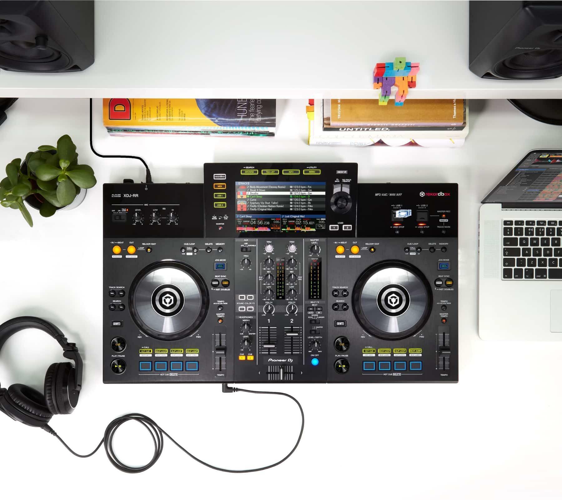 Pioneer DJ XDJ-RR All-In-One DJ system overhead shot