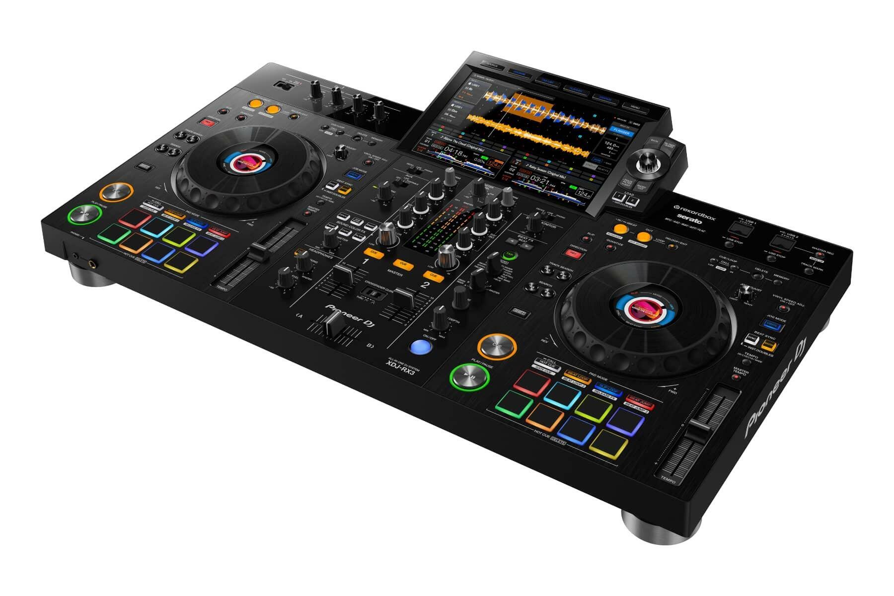 Pioneer DJ XDJ-RX3 All-In-One DJ system angle