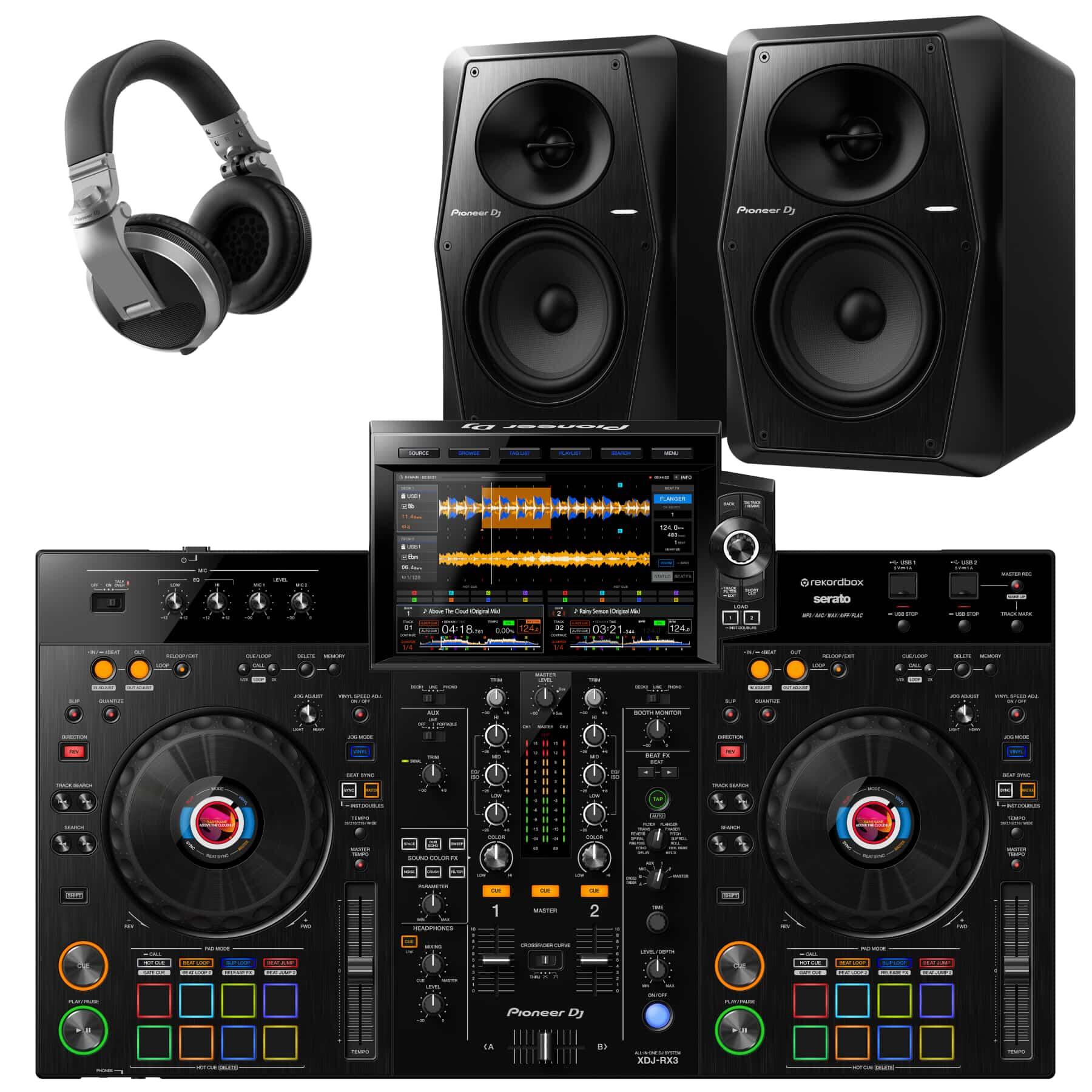 Pioneer DJ XDJ-RX3 & VM-50 X5S Package