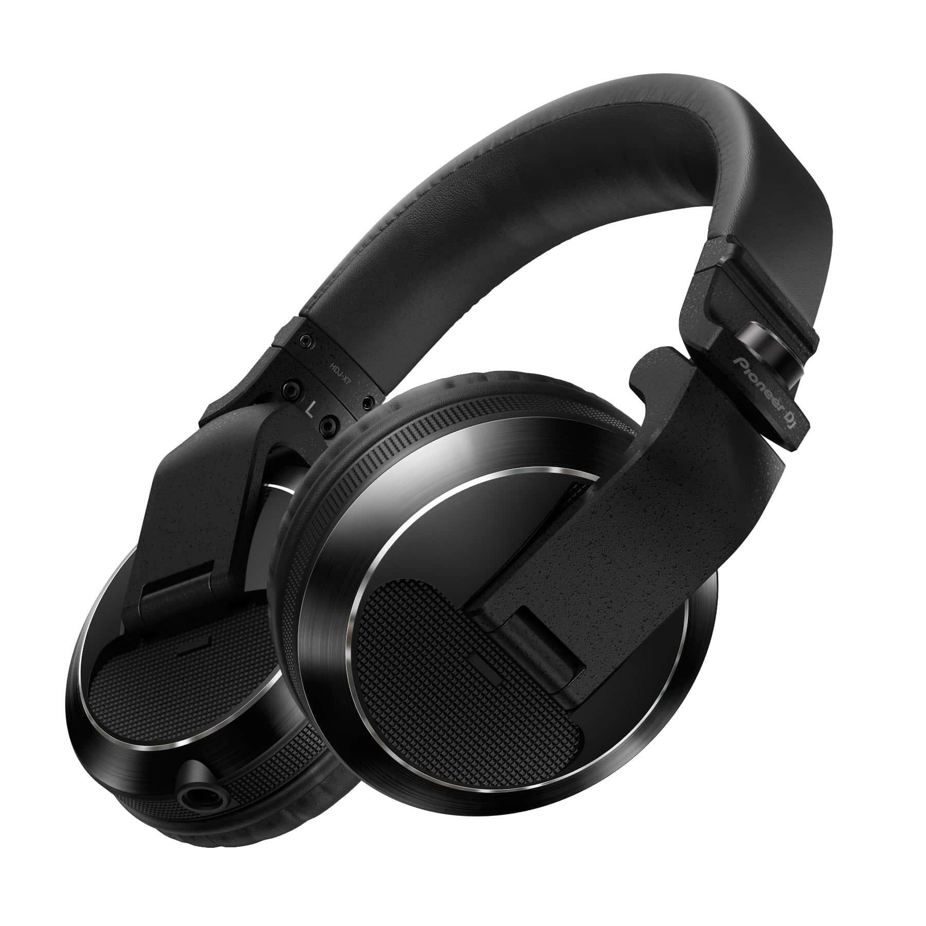 Pioneer DJ HDJ-X7-K Professional Over-Ear DJ Headphones hero shot