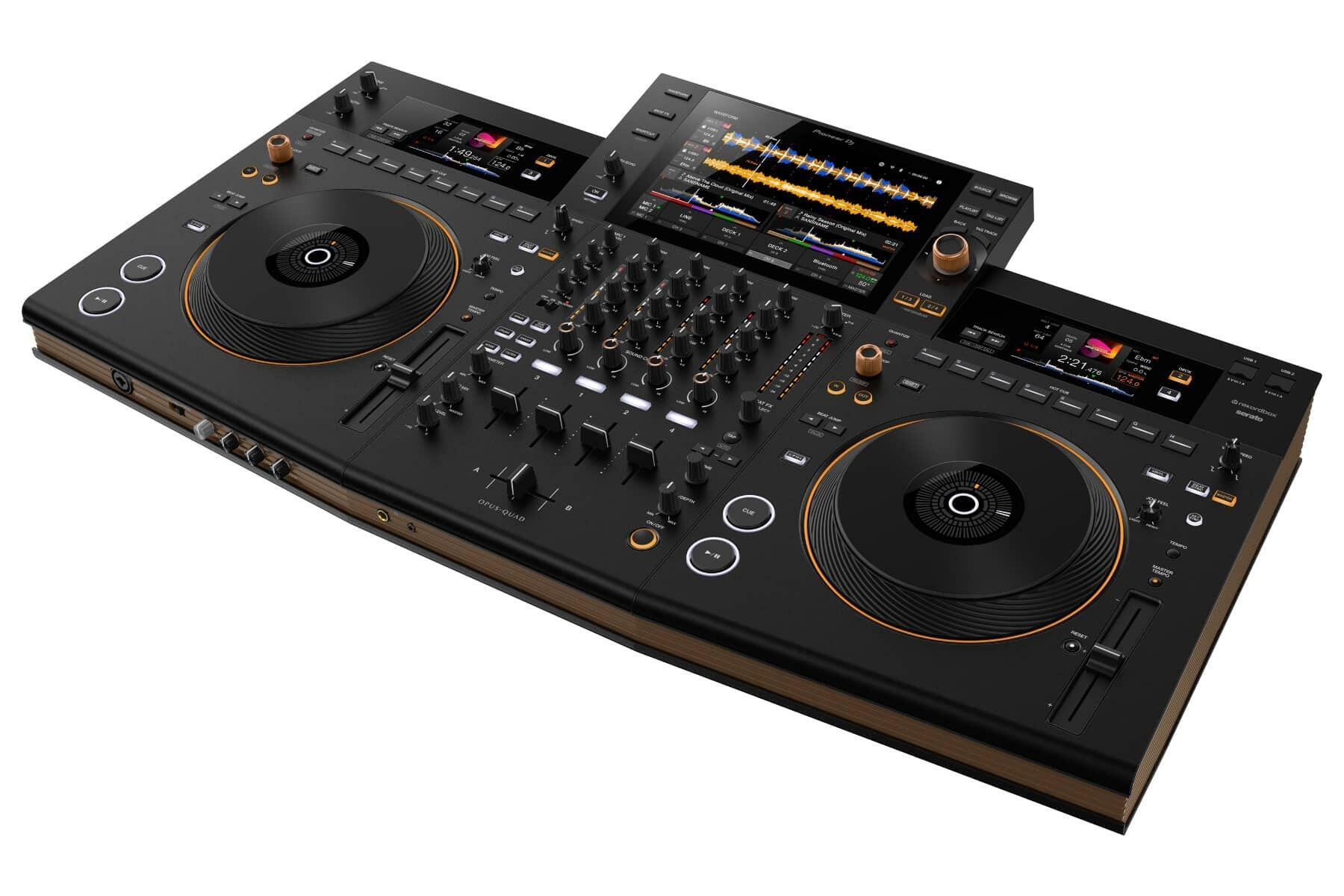 Pioneer DJ OPUS-QUAD all-in-one dj system angle