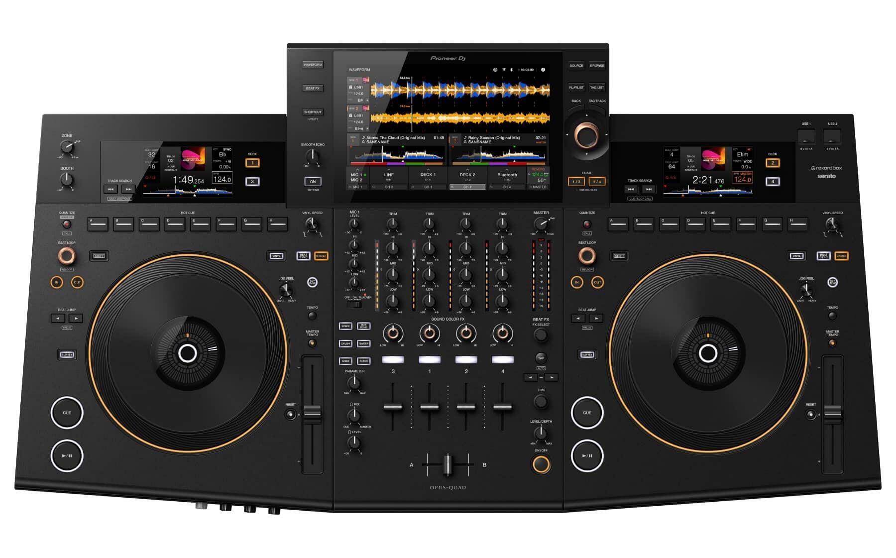 Pioneer DJ OPUS-QUAD all-in-one dj system top