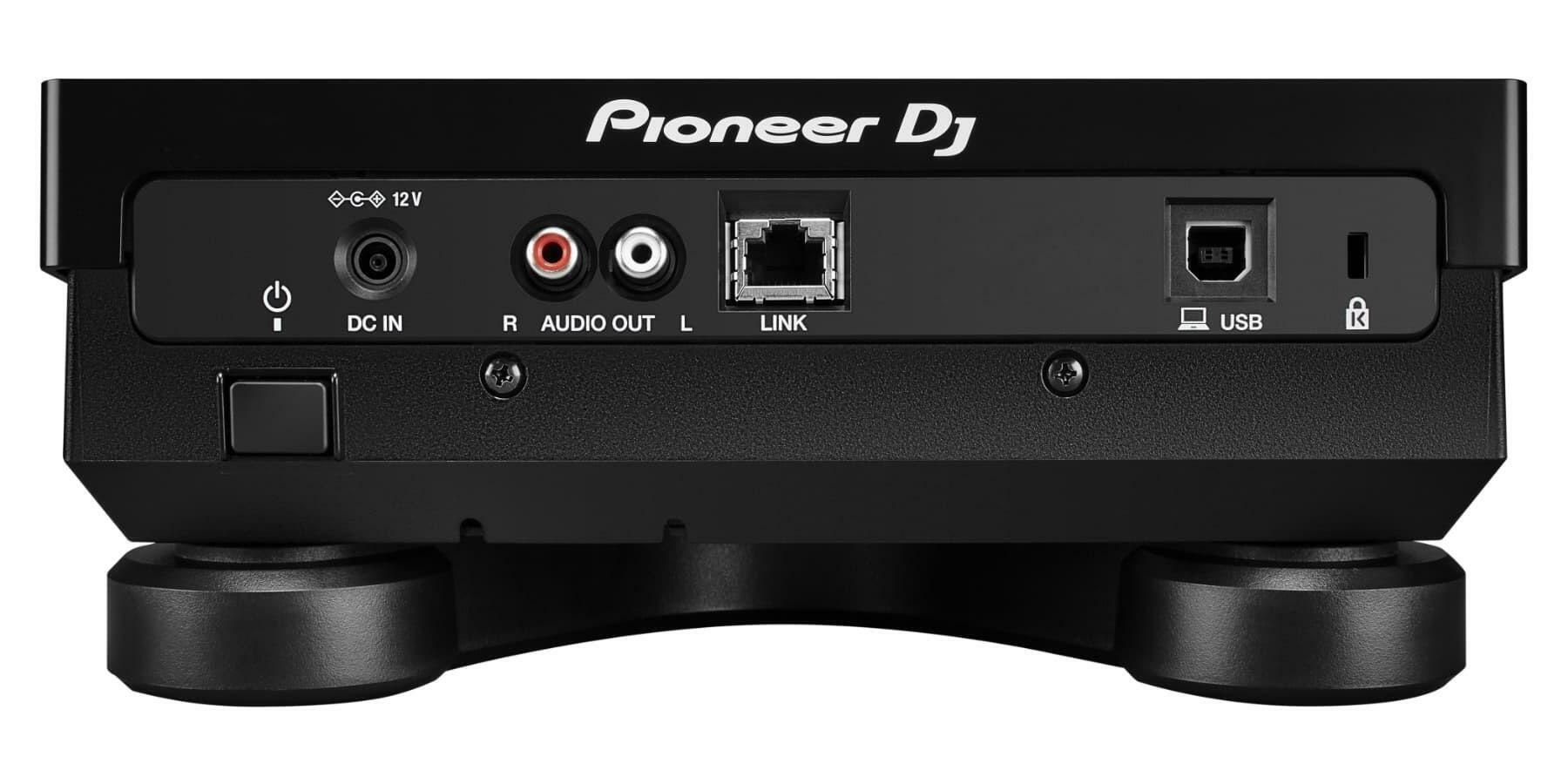 Pioneer DJ XDJ-700 compact media player rear