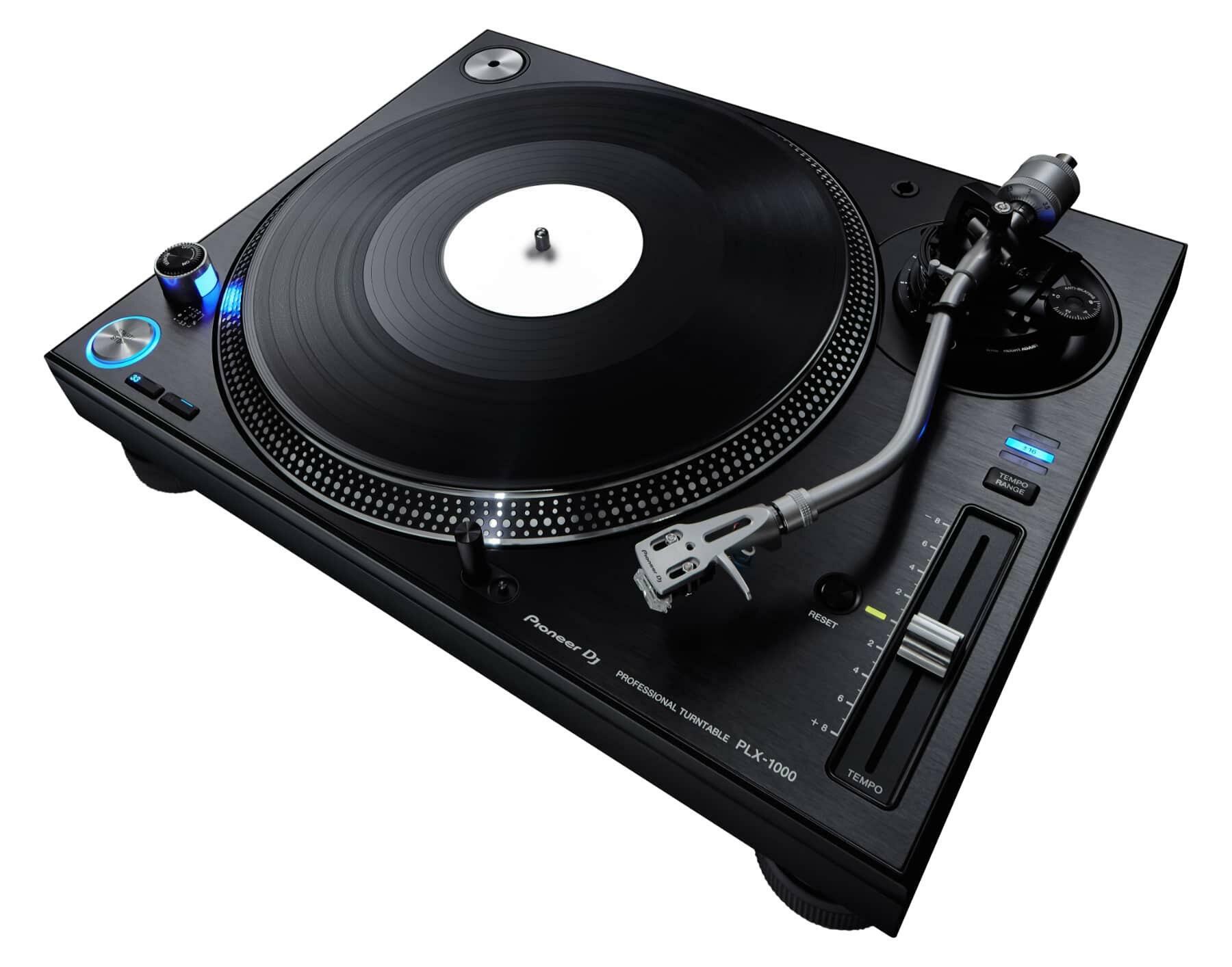 Pioneer DJ PLX-1000 DJ turntable hero shot