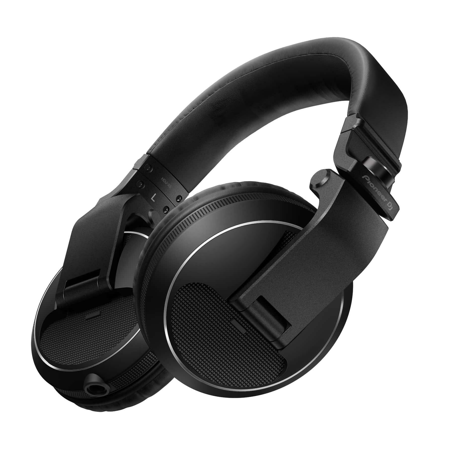 Pioneer DJ HDJ-X5-K Over-Ear DJ Headphones hero shot