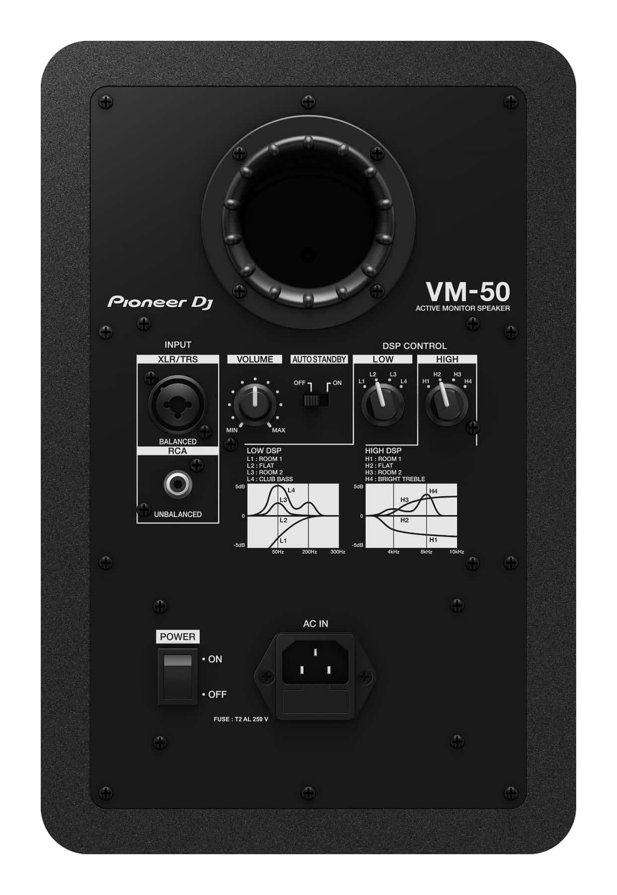 Pioneer DJ VM-50 loudspeaker rear