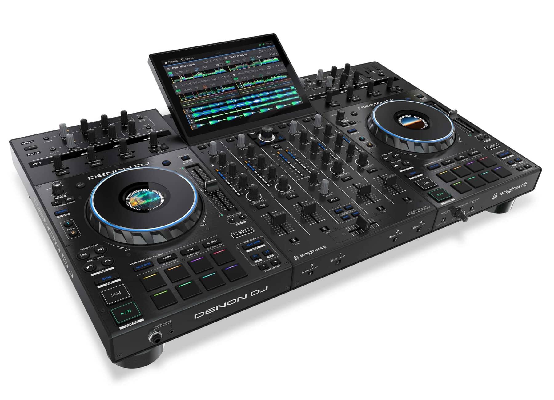 Denon DJ PRIME 4+ angle screen up
