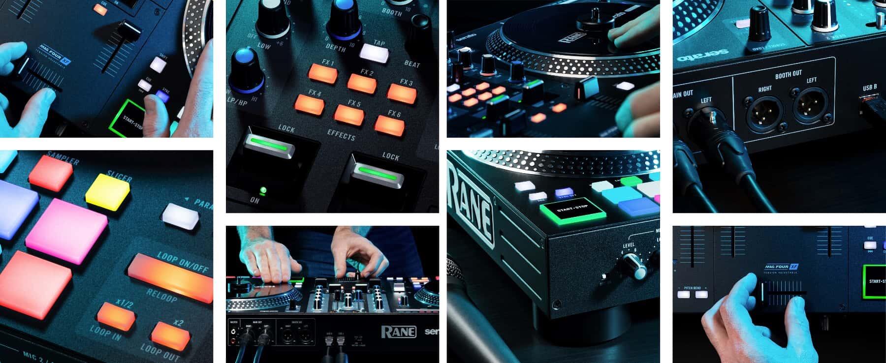 RANE ONE Professional Motorised DJ Controller close ups