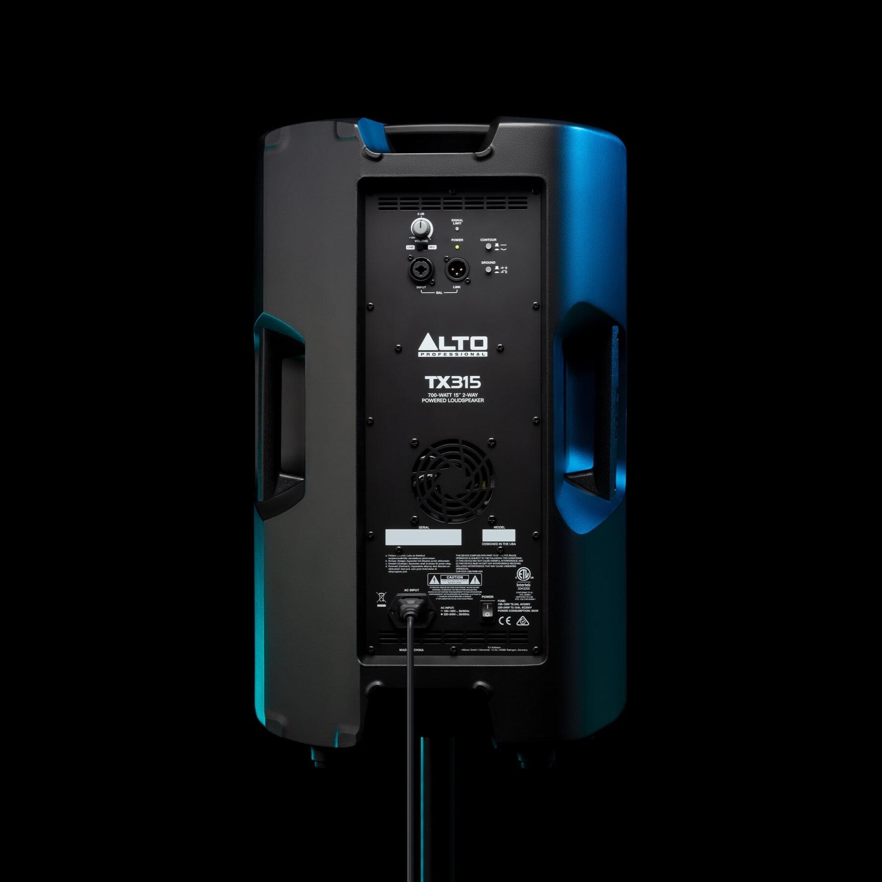 Alto Professional TX315 lifestyle shot rear