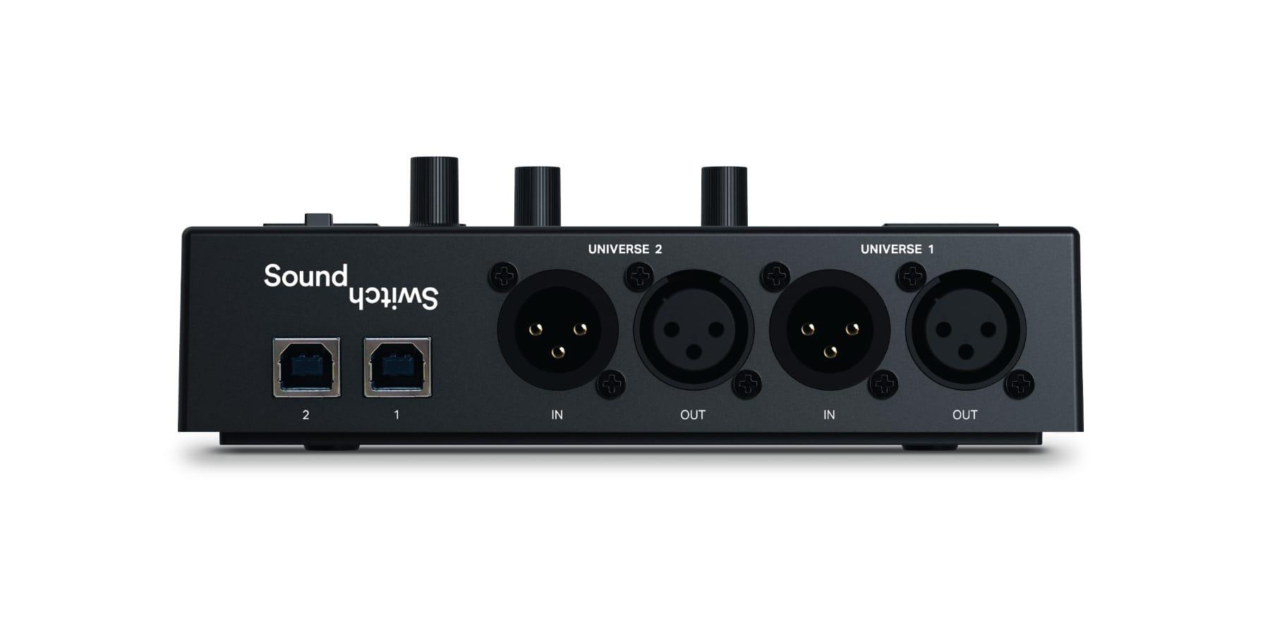 SoundSwitch Control One DMX controller rear