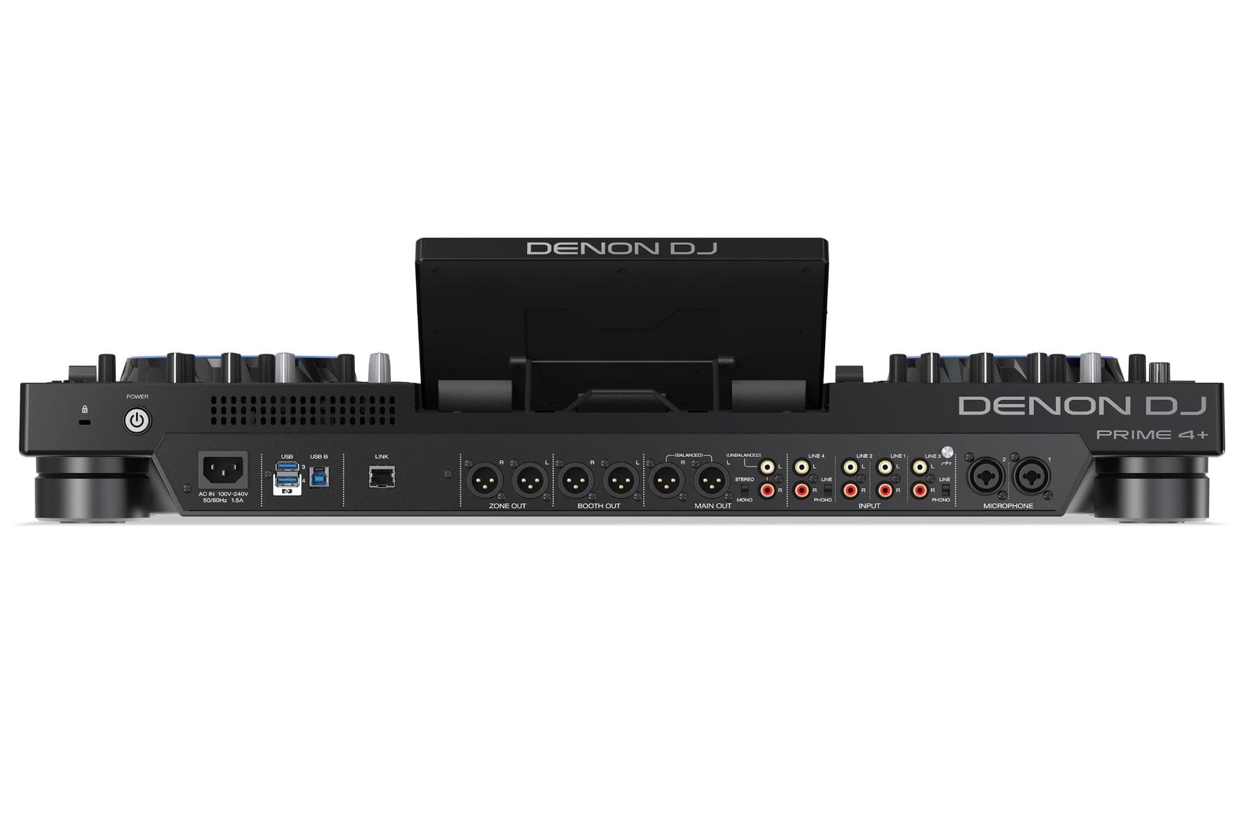 Denon DJ PRIME 4+ rear