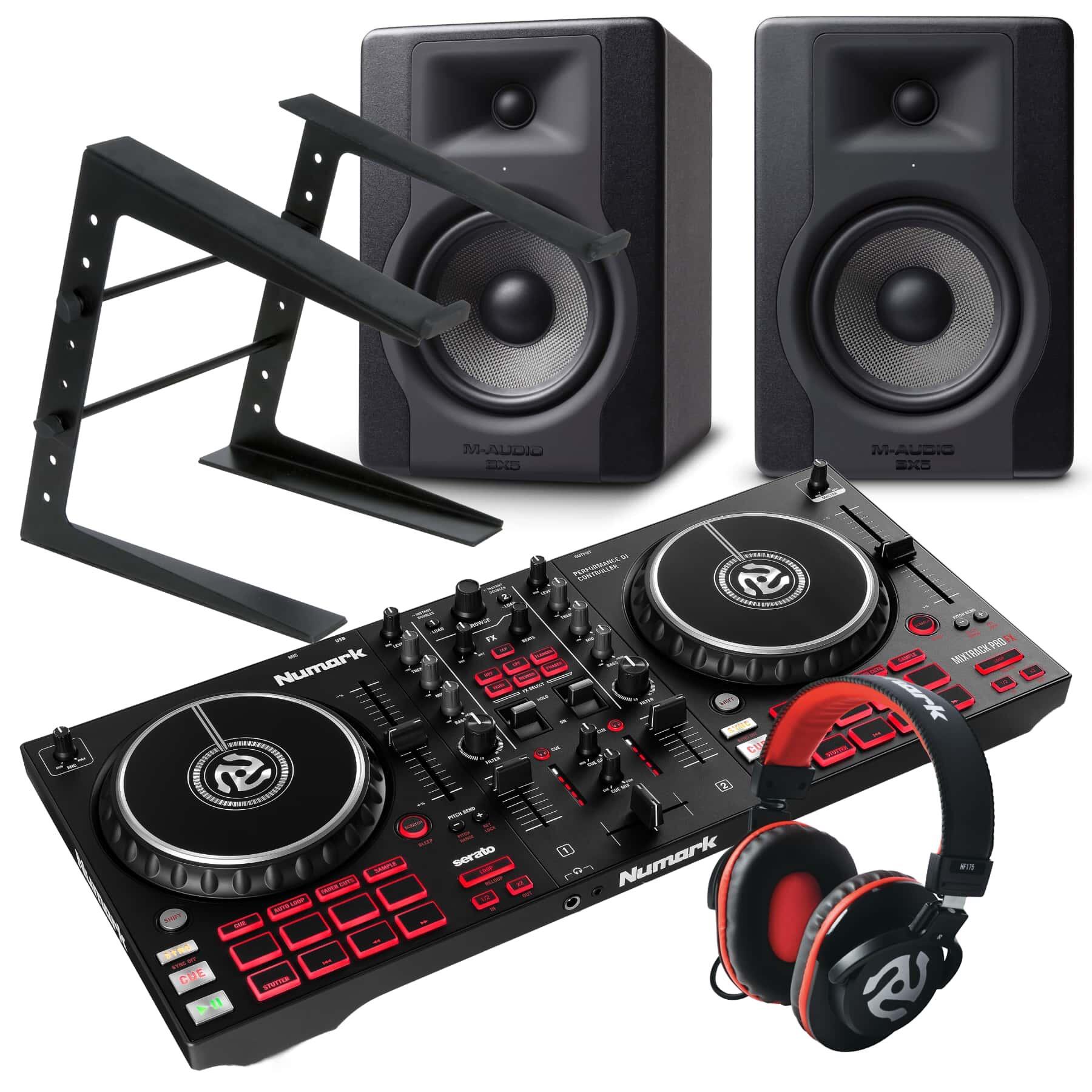 Numark Mixtrack Pro FX & BX5 D3 Bundle
