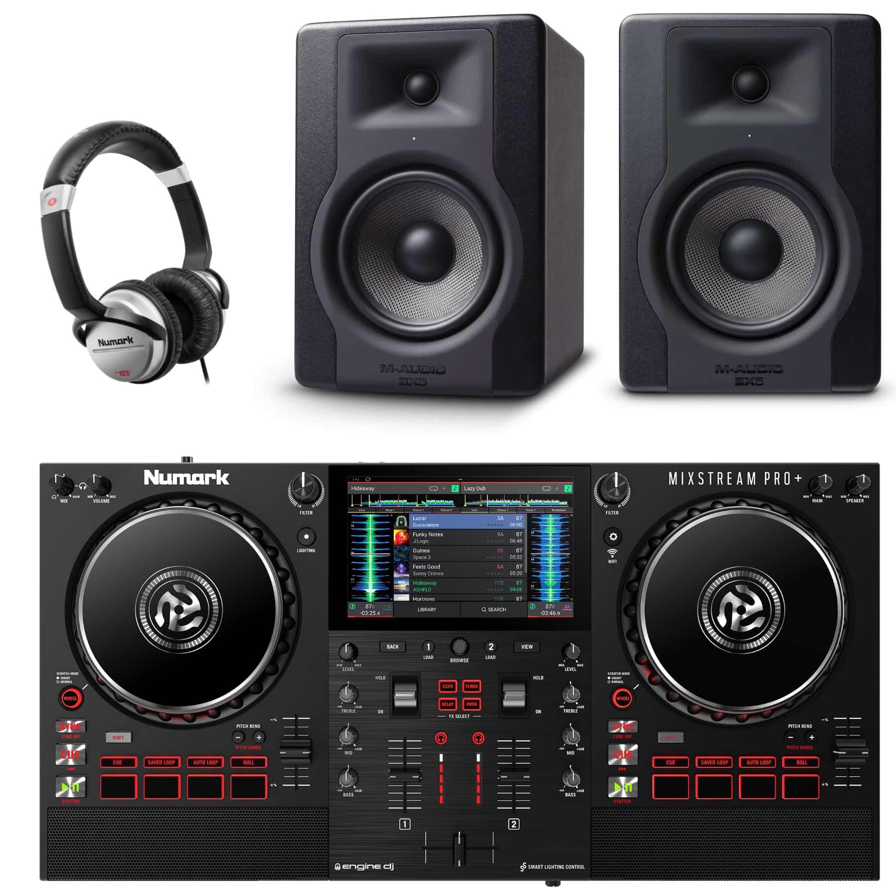 Numark Mixstream Pro + & BX5 D3 Bundle