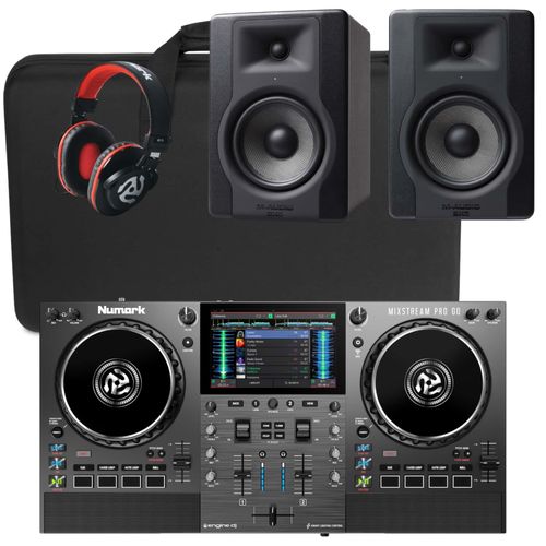 Numark Mixstream Pro Go & BX5 D3 Bundle