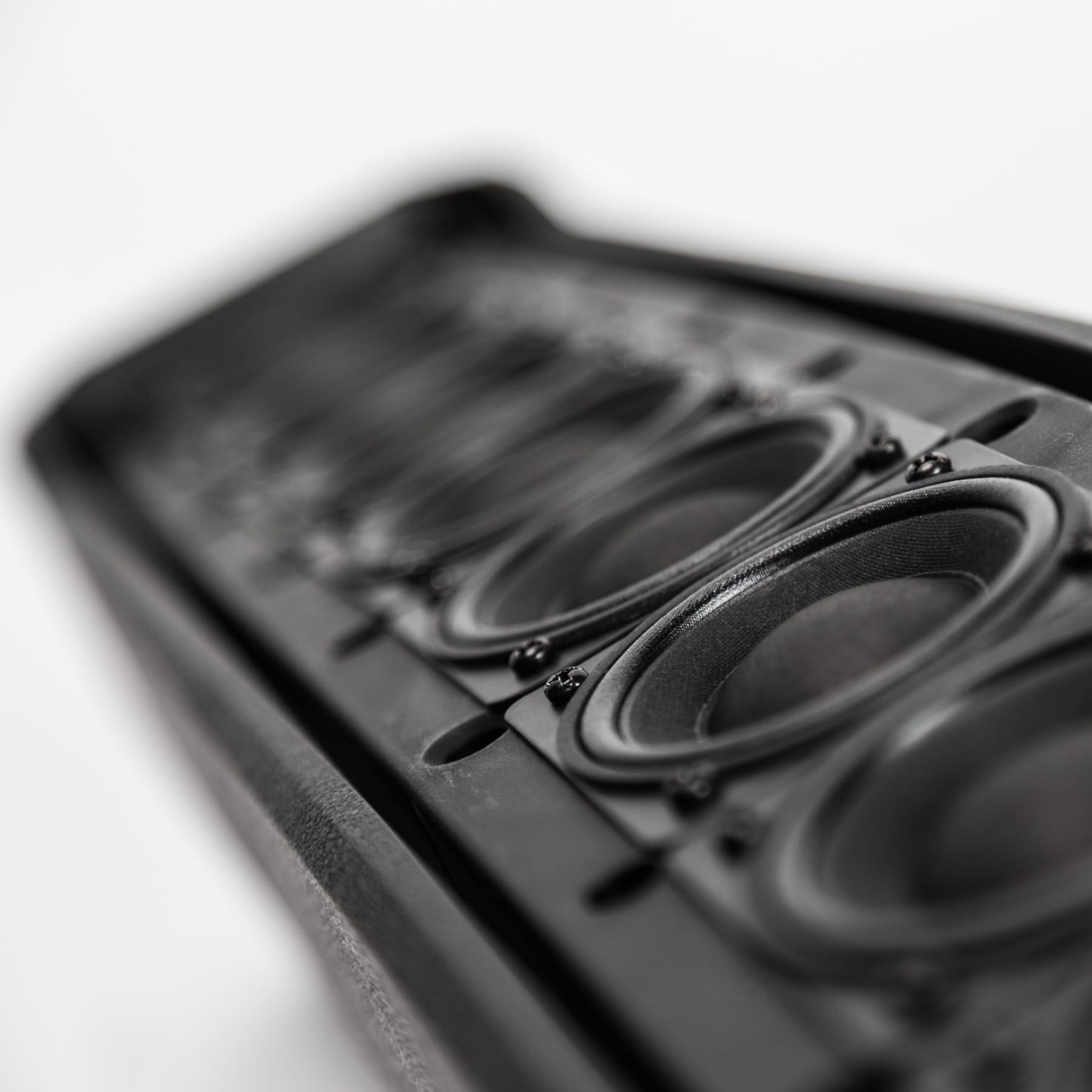RCF EVOX J8 top speaker detail angle